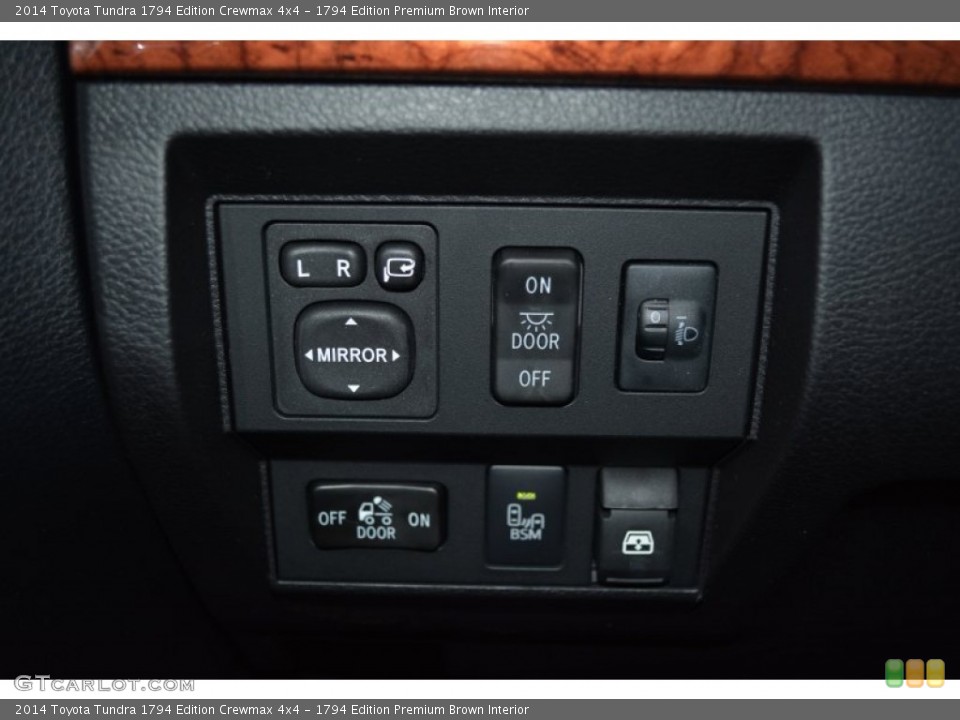 1794 Edition Premium Brown Interior Controls for the 2014 Toyota Tundra 1794 Edition Crewmax 4x4 #93205612