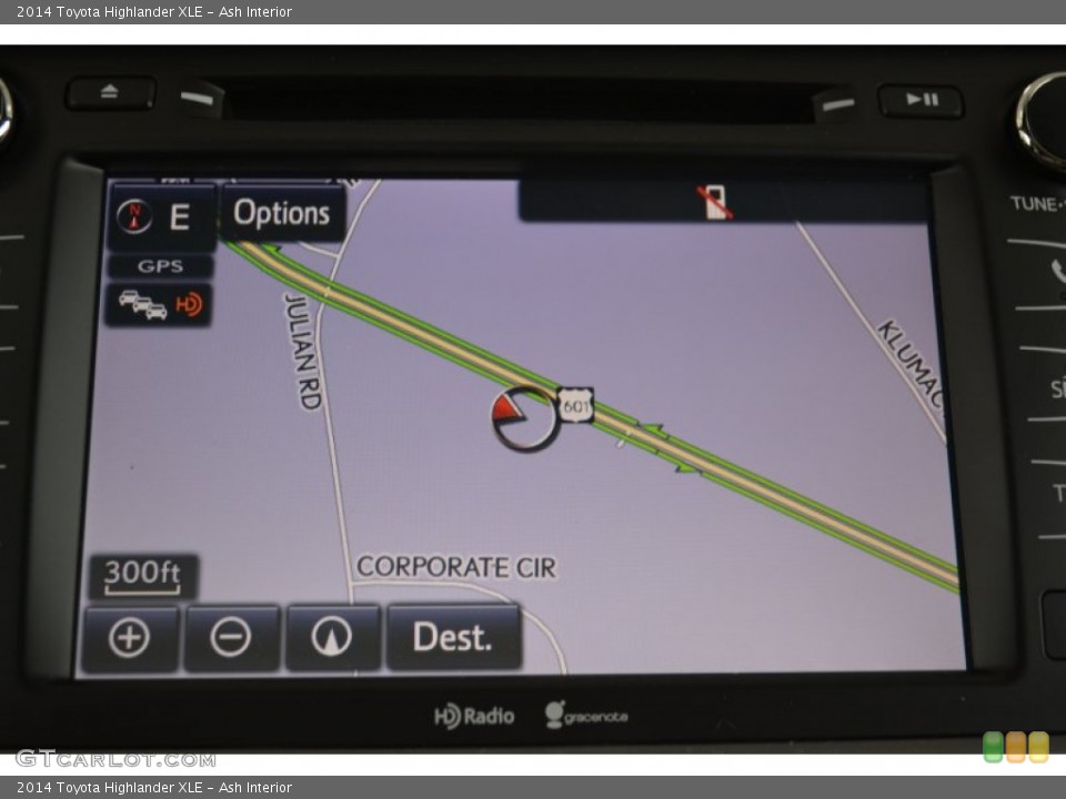 Ash Interior Navigation for the 2014 Toyota Highlander XLE #93206597