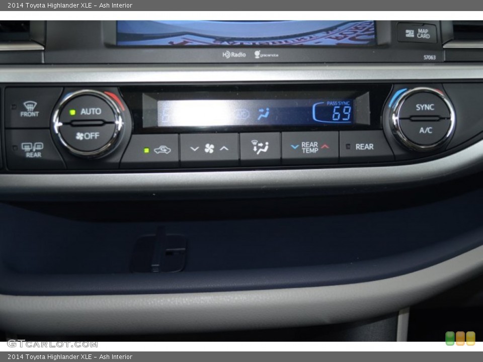 Ash Interior Controls for the 2014 Toyota Highlander XLE #93206645