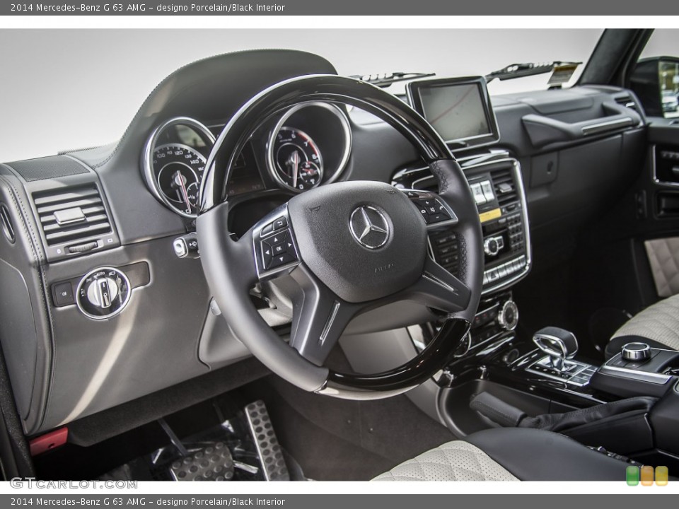 designo Porcelain/Black Interior Dashboard for the 2014 Mercedes-Benz G 63 AMG #93206795