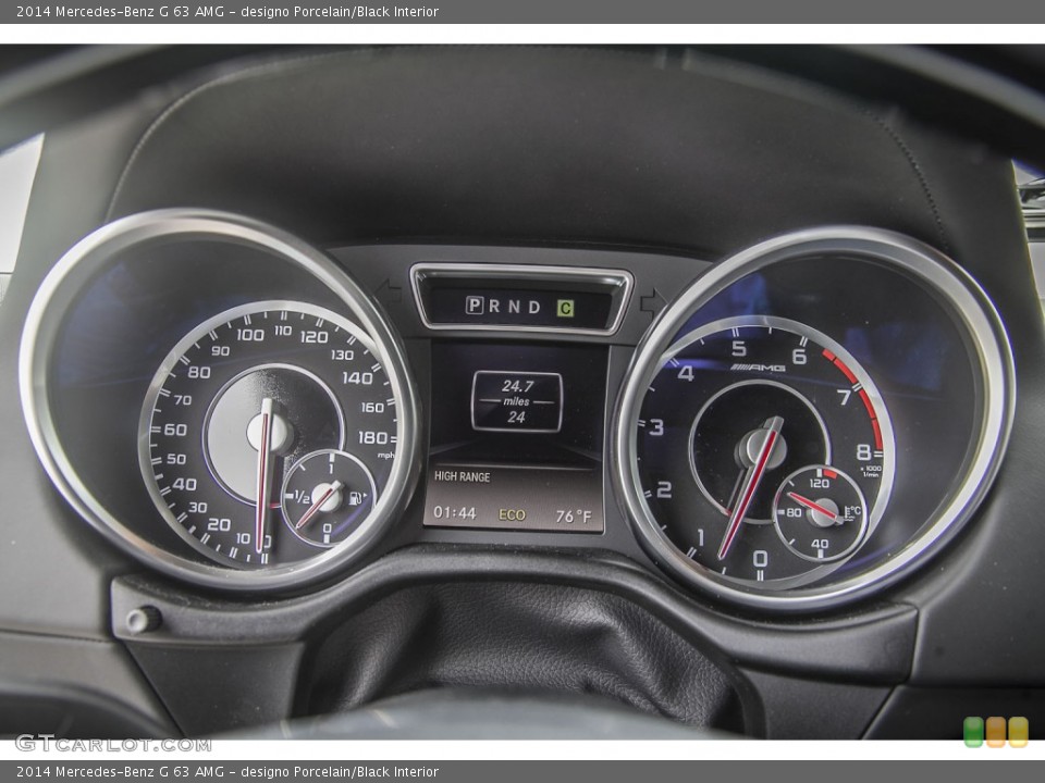 designo Porcelain/Black Interior Gauges for the 2014 Mercedes-Benz G 63 AMG #93206836