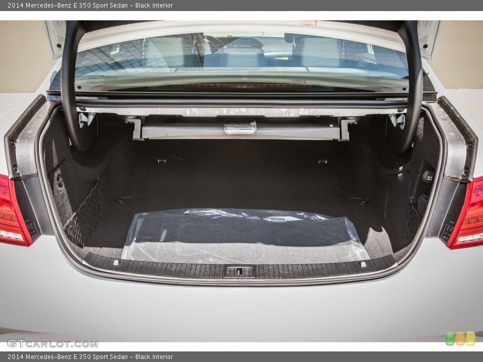 Black Interior Trunk for the 2014 Mercedes-Benz E 350 Sport Sedan #93207881