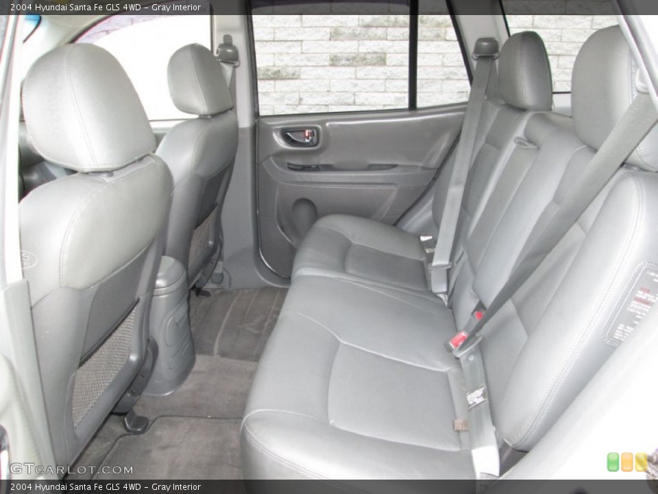 Gray Interior Rear Seat for the 2004 Hyundai Santa Fe GLS 4WD #93209000