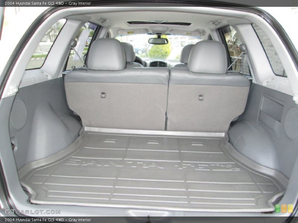 Gray Interior Trunk for the 2004 Hyundai Santa Fe GLS 4WD #93209183