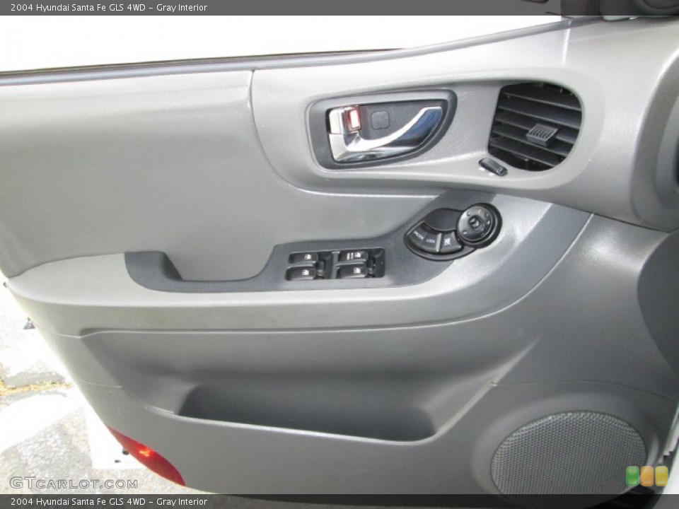 Gray Interior Door Panel for the 2004 Hyundai Santa Fe GLS 4WD #93209204