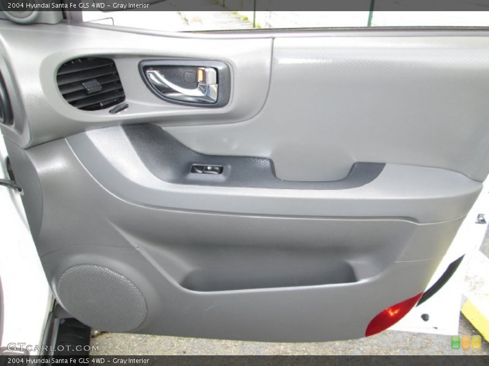 Gray Interior Door Panel for the 2004 Hyundai Santa Fe GLS 4WD #93209228