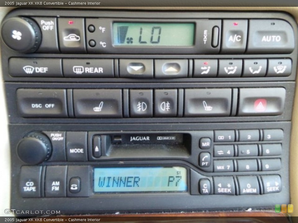 Cashmere Interior Controls for the 2005 Jaguar XK XK8 Convertible #93215108