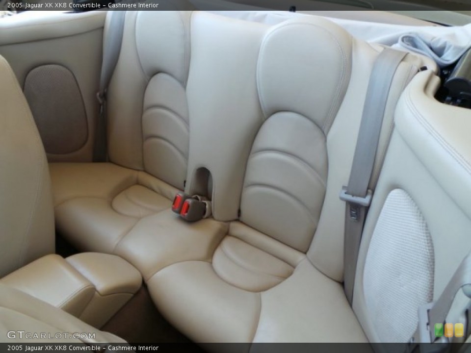 Cashmere Interior Rear Seat for the 2005 Jaguar XK XK8 Convertible #93215207