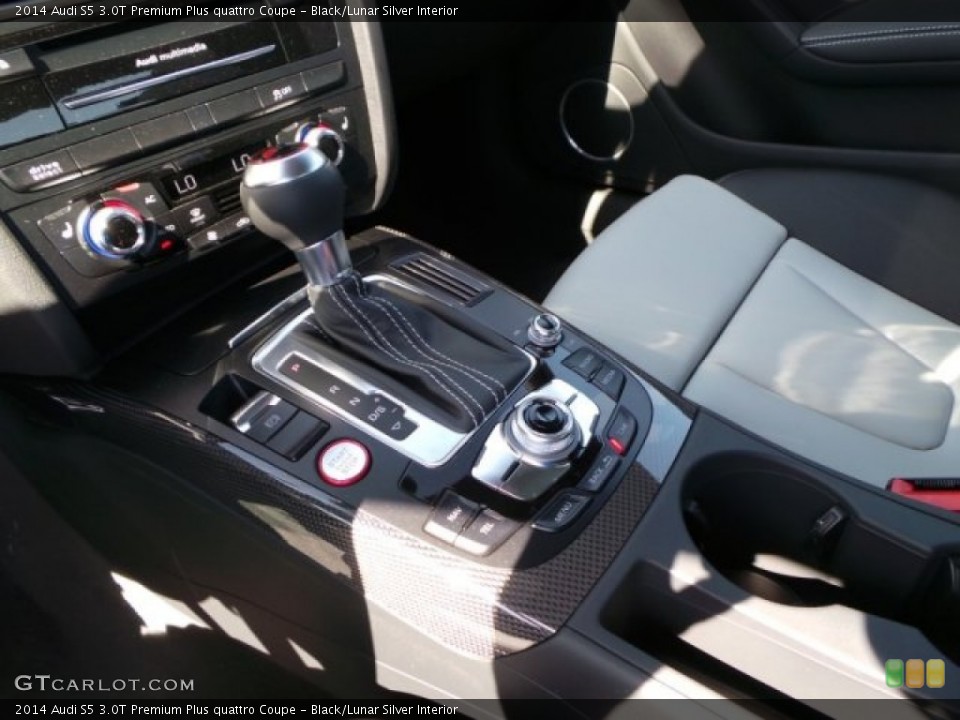 Black/Lunar Silver Interior Transmission for the 2014 Audi S5 3.0T Premium Plus quattro Coupe #93220457