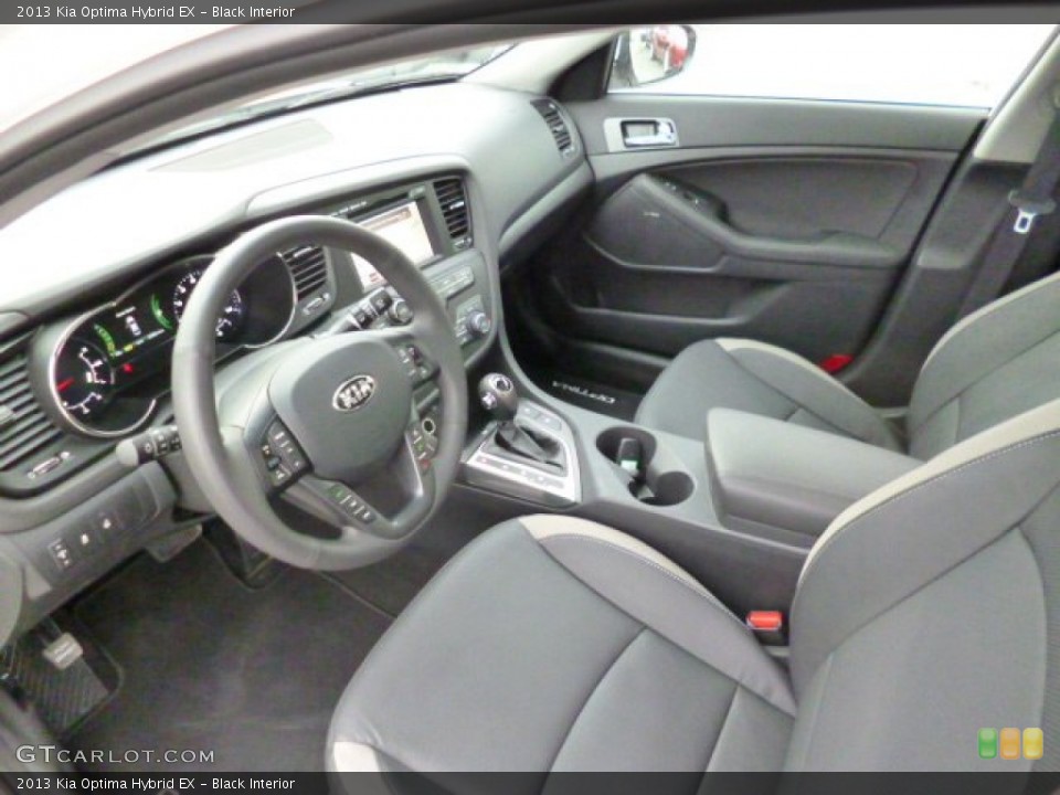 Black 2013 Kia Optima Interiors