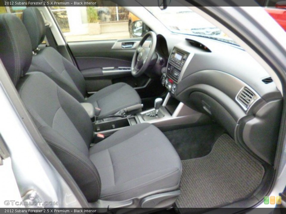 Black Interior Photo for the 2012 Subaru Forester 2.5 X Premium #93222170