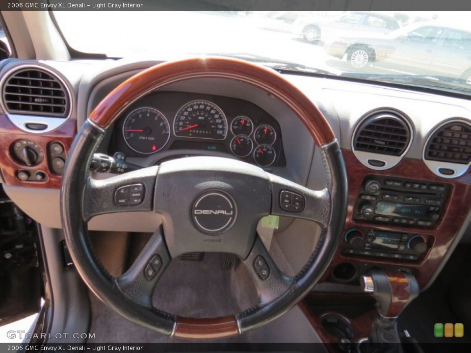 Light Gray Interior Steering Wheel for the 2006 GMC Envoy XL Denali #93223700