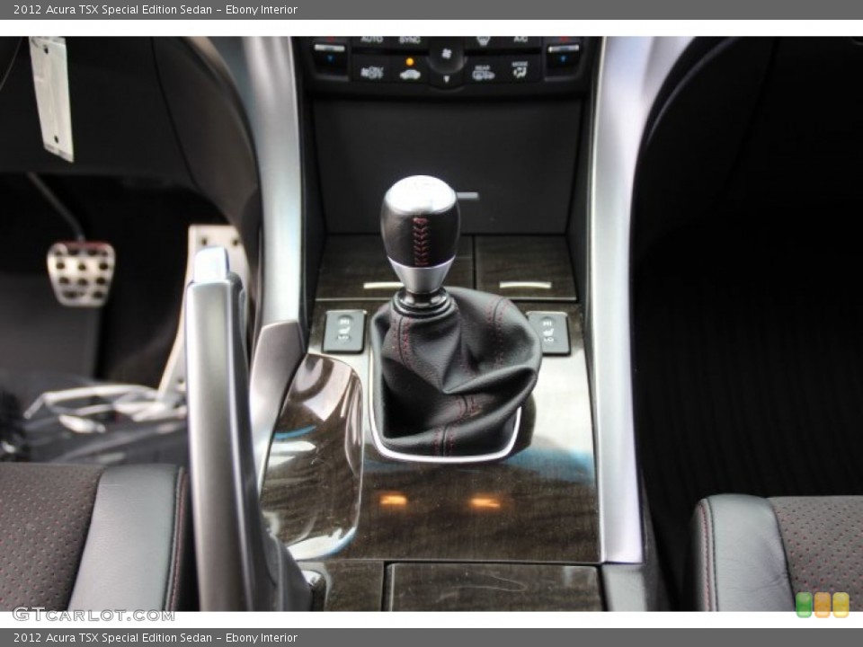 Ebony Interior Transmission for the 2012 Acura TSX Special Edition Sedan #93229700