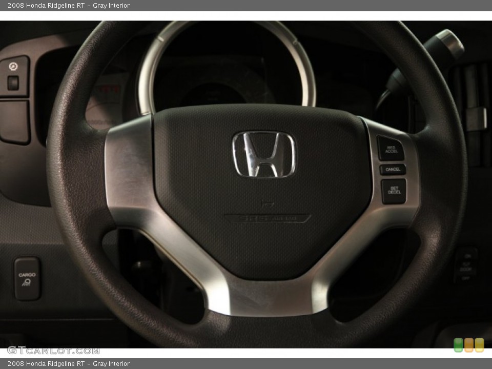 Gray Interior Steering Wheel for the 2008 Honda Ridgeline RT #93229733