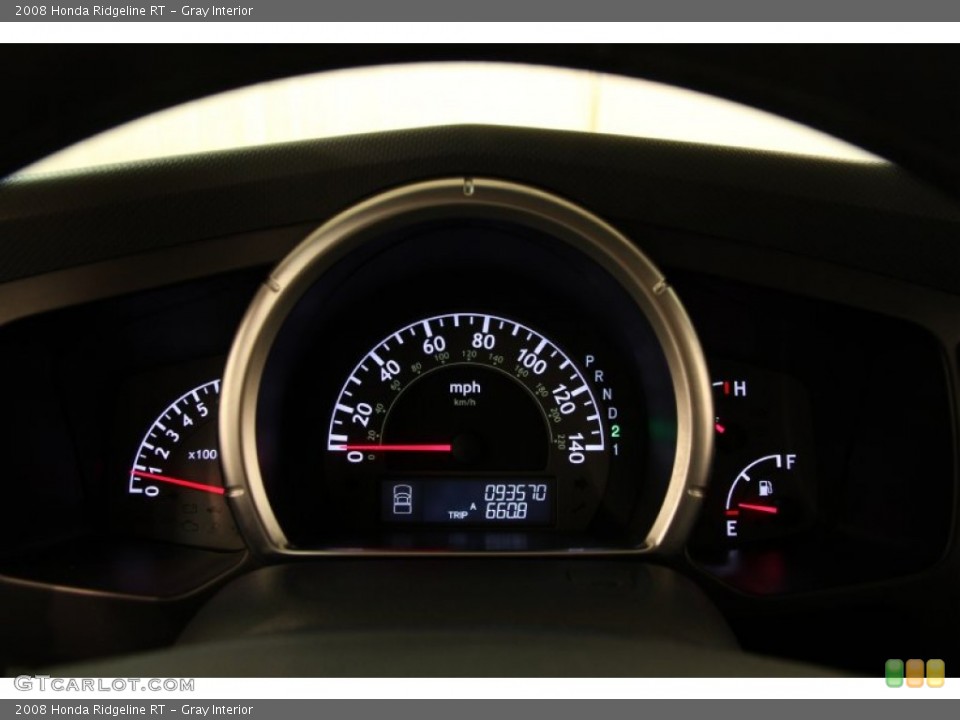 Gray Interior Gauges for the 2008 Honda Ridgeline RT #93229754