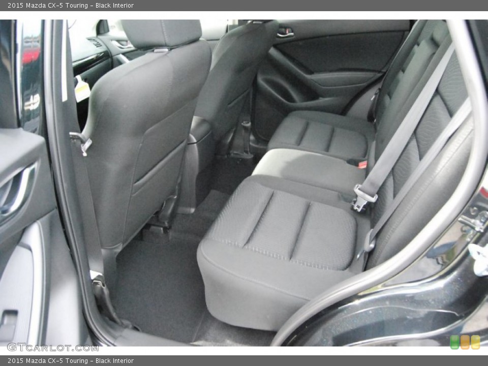 Black Interior Rear Seat for the 2015 Mazda CX-5 Touring #93231873