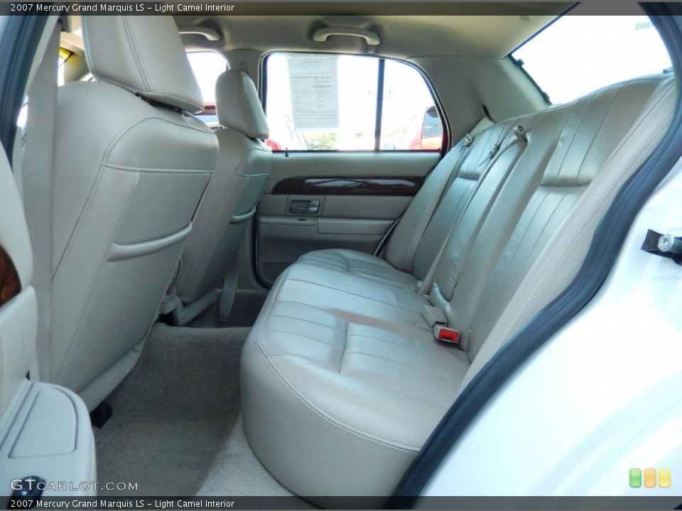Light Camel Interior Rear Seat for the 2007 Mercury Grand Marquis LS #93232288