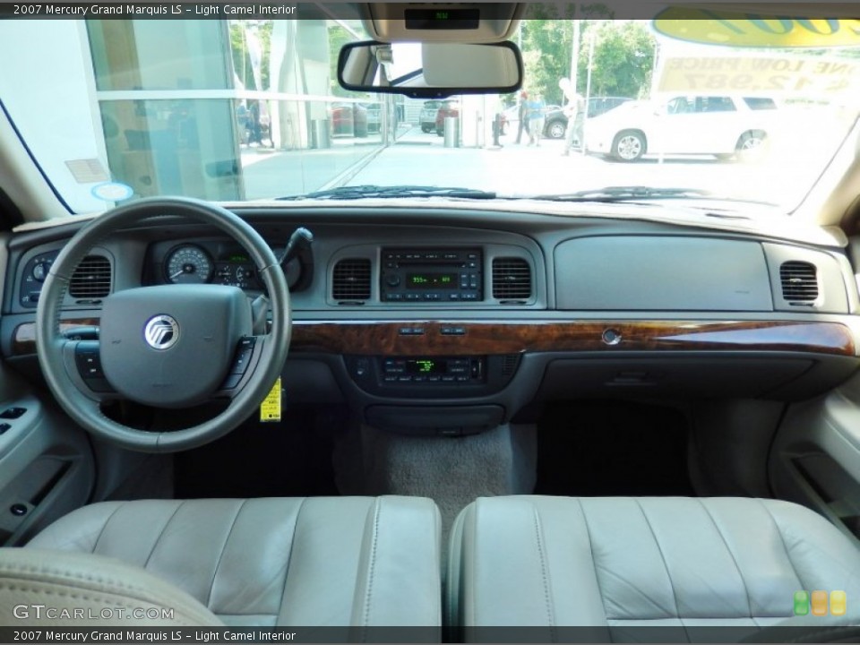 Light Camel Interior Dashboard for the 2007 Mercury Grand Marquis LS #93232379