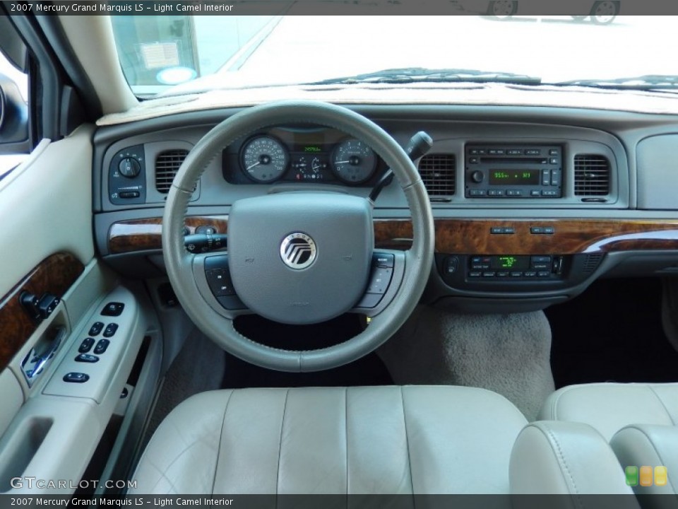 Light Camel Interior Dashboard for the 2007 Mercury Grand Marquis LS #93232400