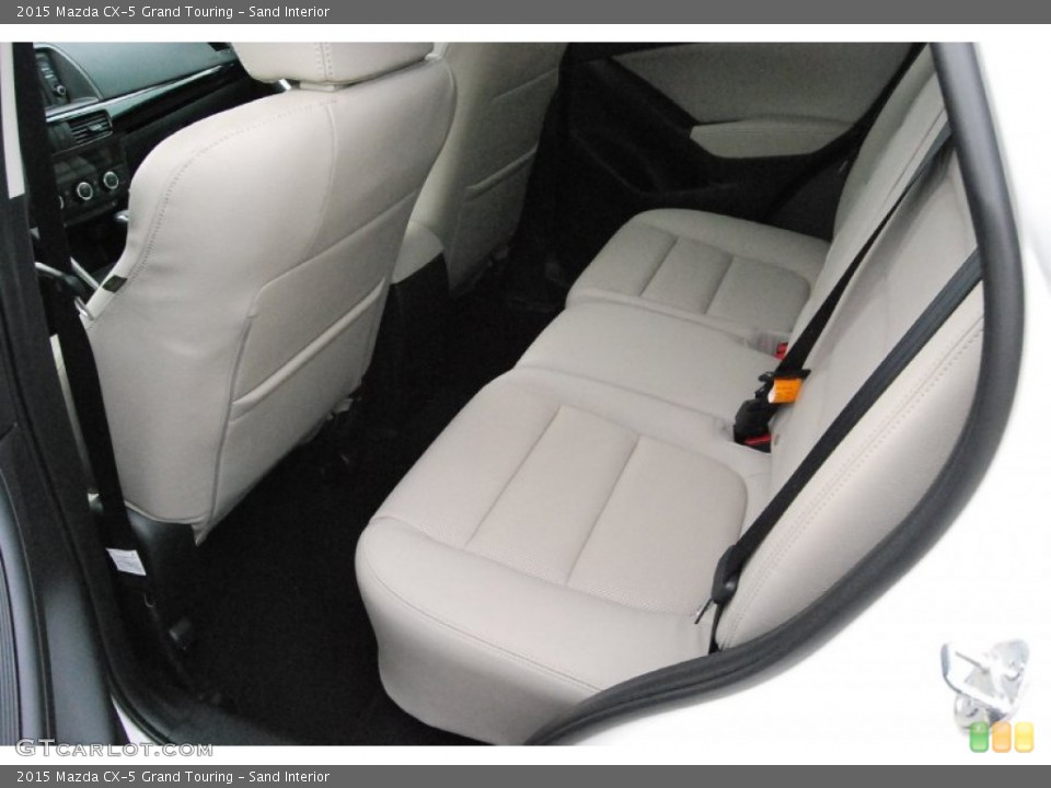Sand Interior Rear Seat for the 2015 Mazda CX-5 Grand Touring #93232433