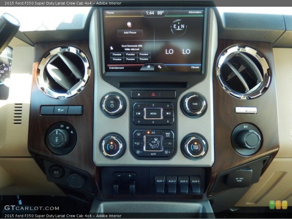 Adobe Interior Controls for the 2015 Ford F350 Super Duty Lariat Crew Cab 4x4 #93235382