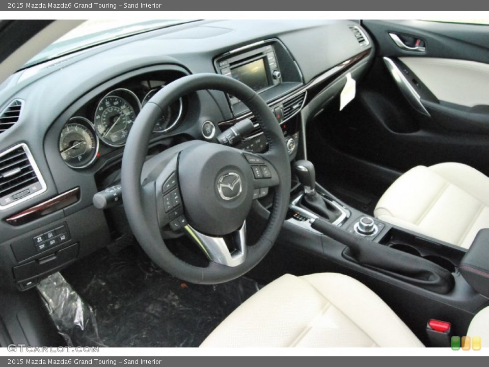 Sand Interior Prime Interior for the 2015 Mazda Mazda6 Grand Touring #93235943