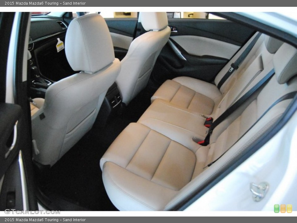 Sand Interior Rear Seat for the 2015 Mazda Mazda6 Touring #93236357