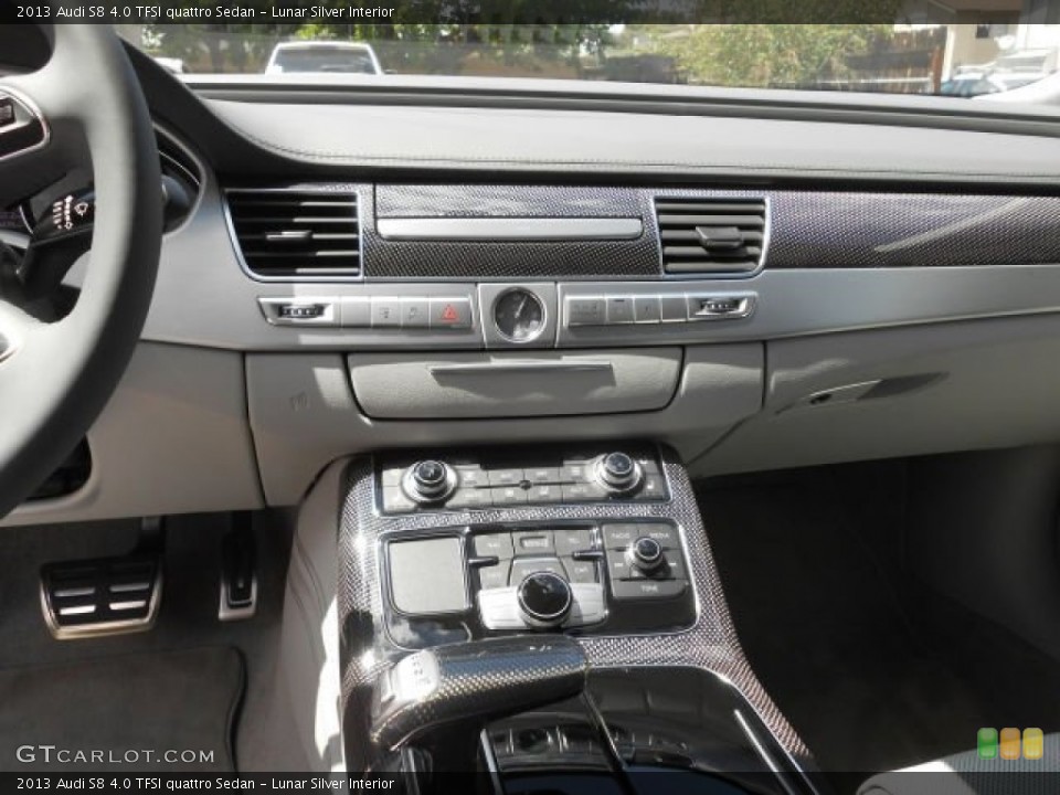 Lunar Silver Interior Dashboard for the 2013 Audi S8 4.0 TFSI quattro Sedan #93249162