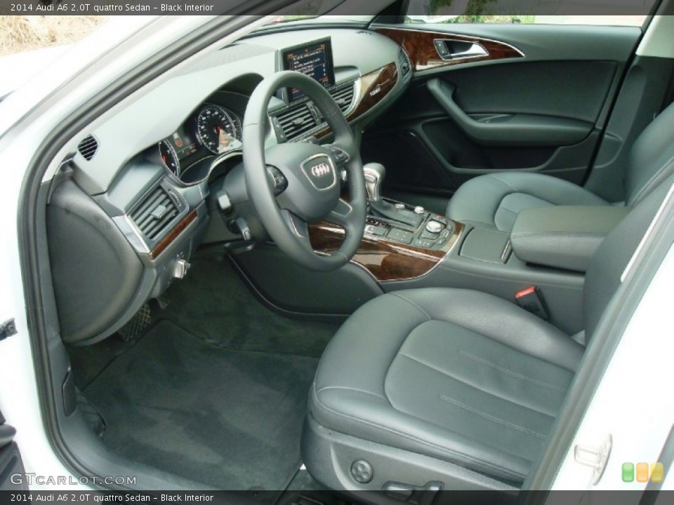 Black Interior Photo for the 2014 Audi A6 2.0T quattro Sedan #93253190