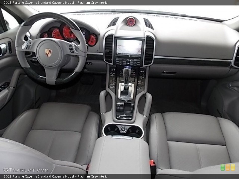 Platinum Grey Interior Dashboard for the 2013 Porsche Cayenne  #93253211