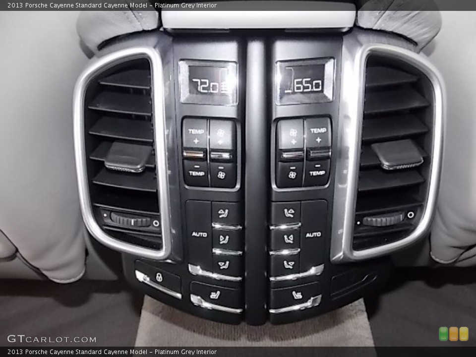 Platinum Grey Interior Controls for the 2013 Porsche Cayenne  #93253478