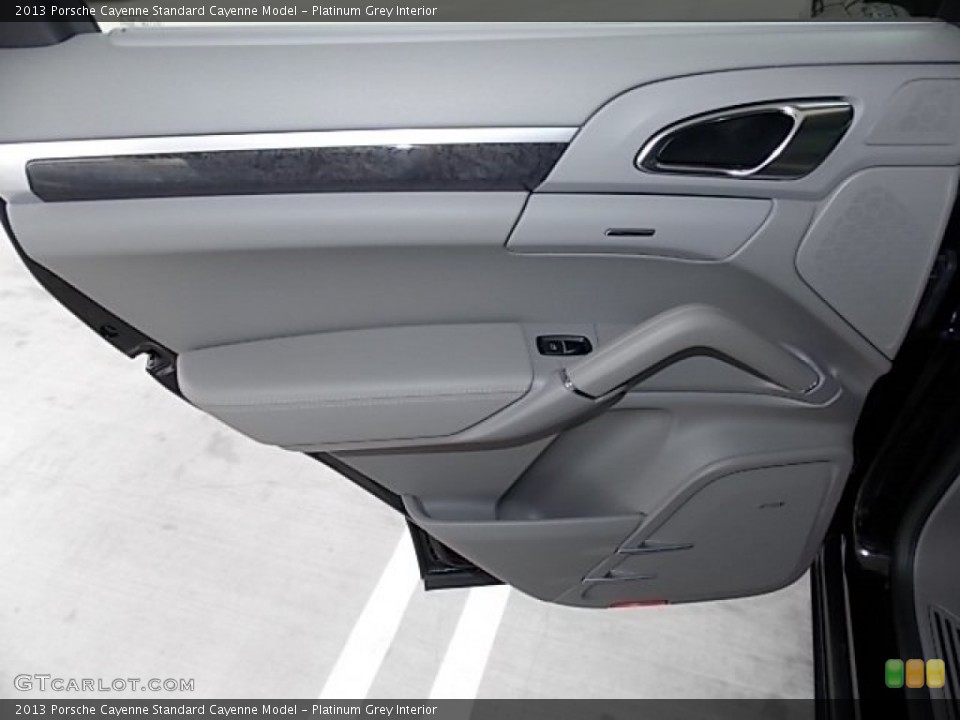Platinum Grey Interior Door Panel for the 2013 Porsche Cayenne  #93253823
