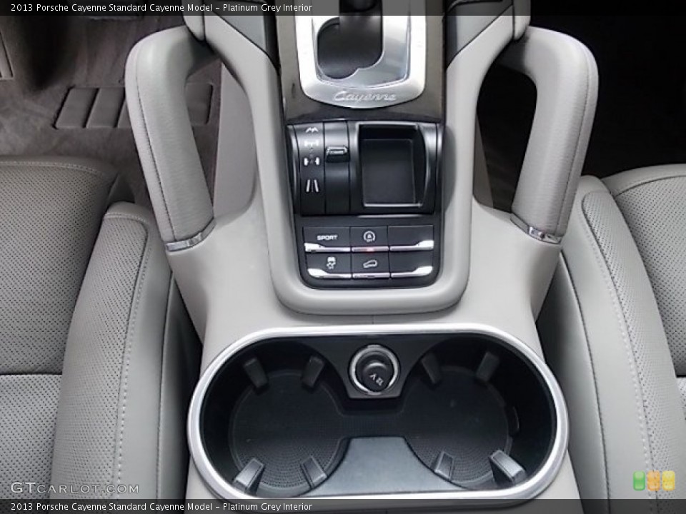 Platinum Grey Interior Controls for the 2013 Porsche Cayenne  #93254261
