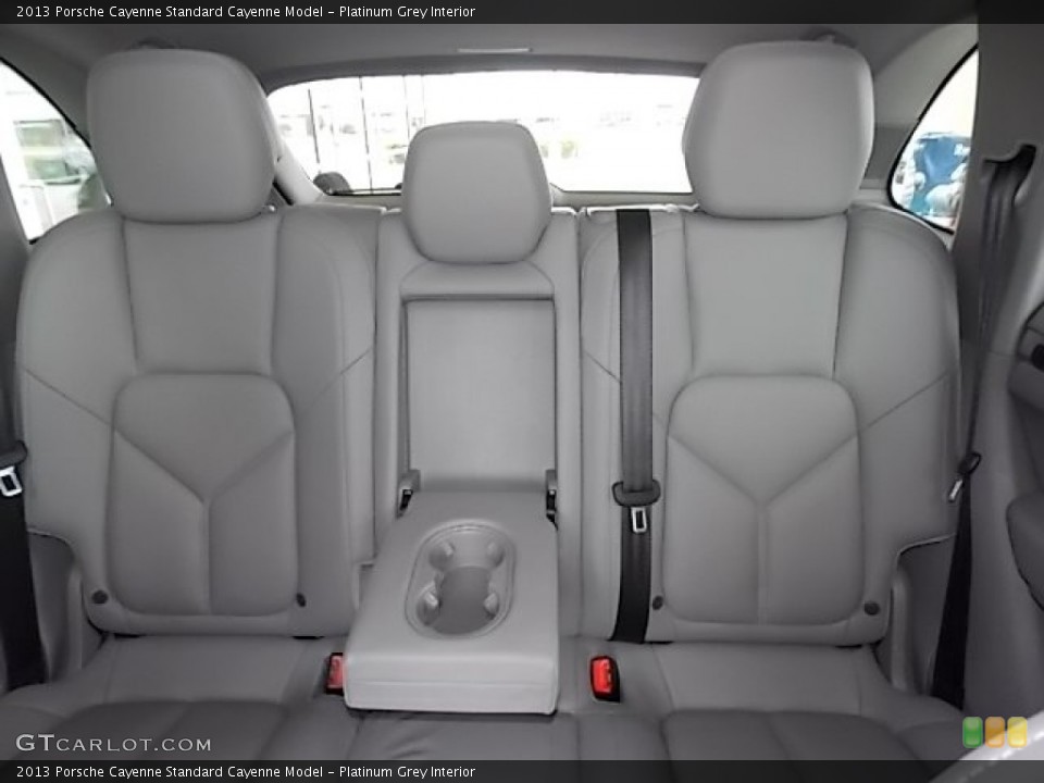 Platinum Grey Interior Rear Seat for the 2013 Porsche Cayenne  #93254342