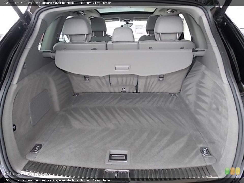 Platinum Grey Interior Trunk for the 2013 Porsche Cayenne  #93254537