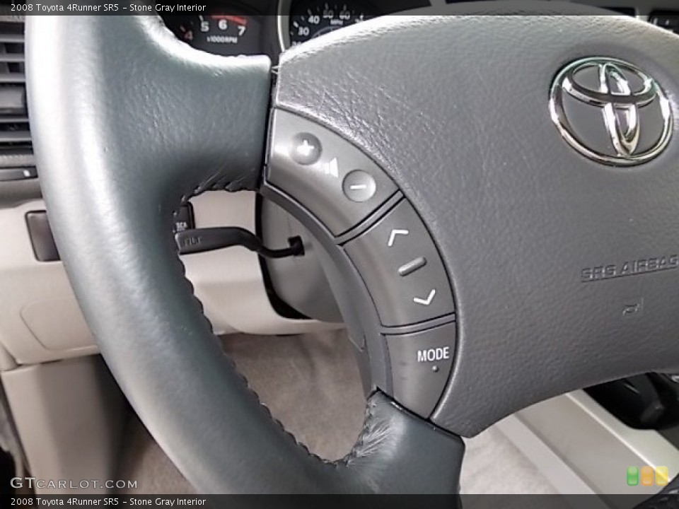 Stone Gray Interior Steering Wheel for the 2008 Toyota 4Runner SR5 #93260063