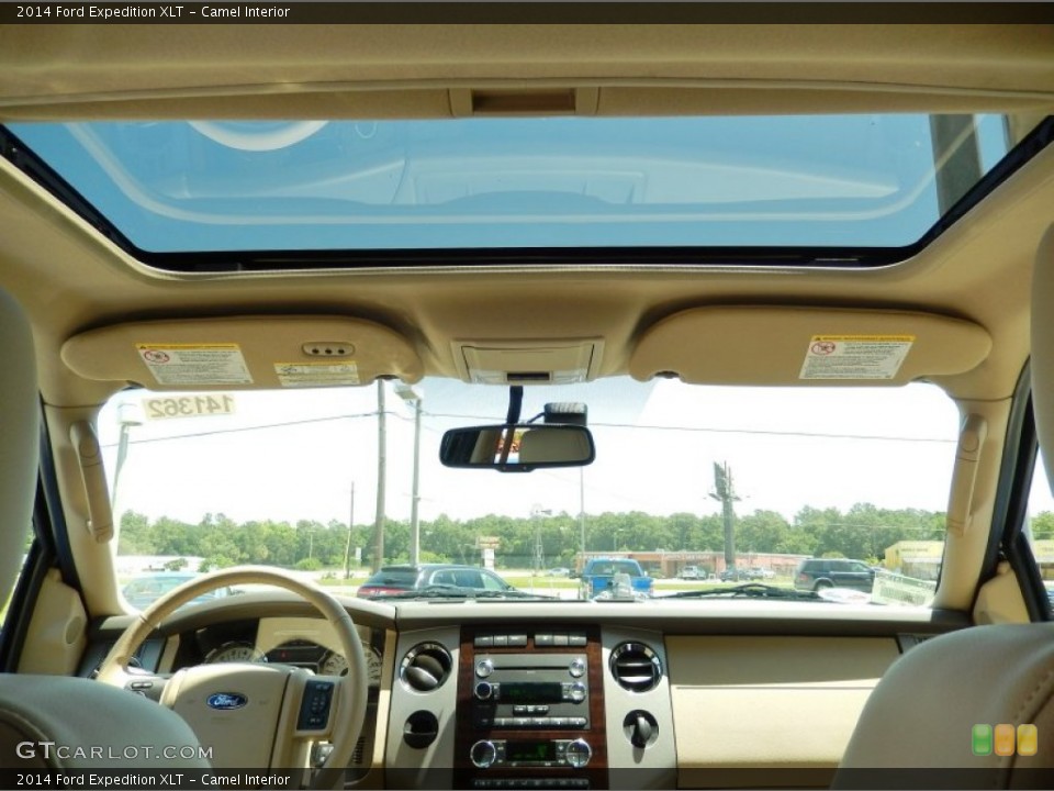 Camel Interior Sunroof for the 2014 Ford Expedition XLT #93275319