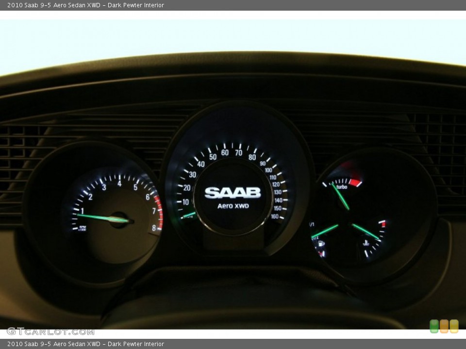 Dark Pewter Interior Gauges for the 2010 Saab 9-5 Aero Sedan XWD #93277829