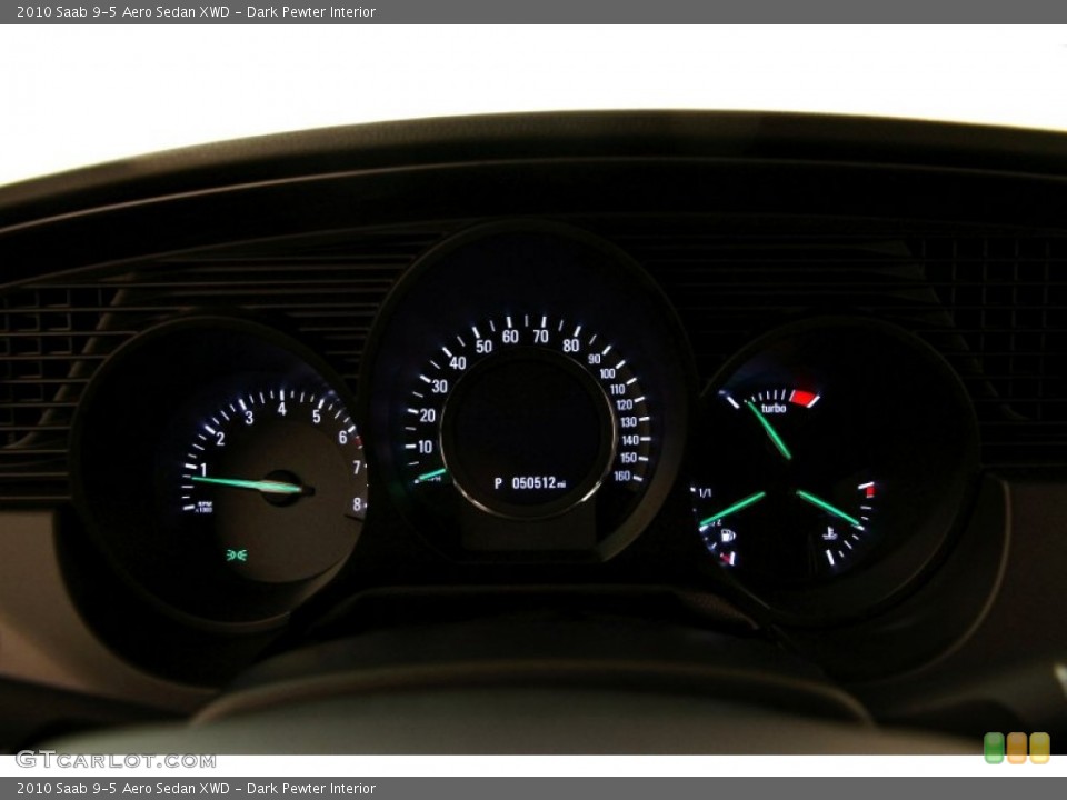Dark Pewter Interior Gauges for the 2010 Saab 9-5 Aero Sedan XWD #93277850