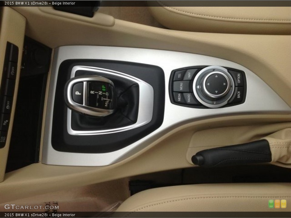Beige Interior Transmission for the 2015 BMW X1 sDrive28i #93279533