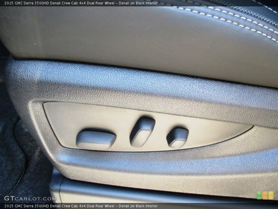 Denali Jet Black Interior Controls for the 2015 GMC Sierra 3500HD Denali Crew Cab 4x4 Dual Rear Wheel #93285287