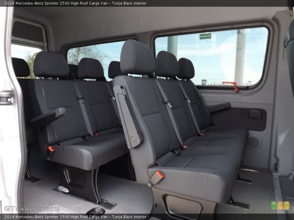 Tunja Black Interior Photo for the 2014 Mercedes-Benz Sprinter 2500 High Roof Cargo Van #93299295