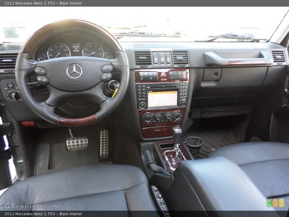 Black 2011 Mercedes-Benz G Interiors