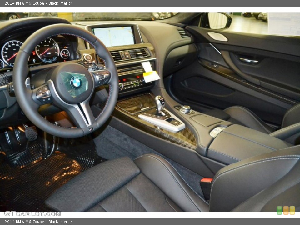Black Interior Photo for the 2014 BMW M6 Coupe #93316705