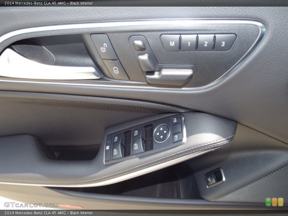 Black Interior Controls for the 2014 Mercedes-Benz CLA 45 AMG #93317806