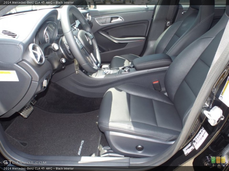 Black Interior Front Seat for the 2014 Mercedes-Benz CLA 45 AMG #93317830