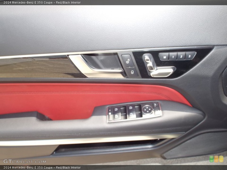 Red/Black Interior Door Panel for the 2014 Mercedes-Benz E 350 Coupe #93318253