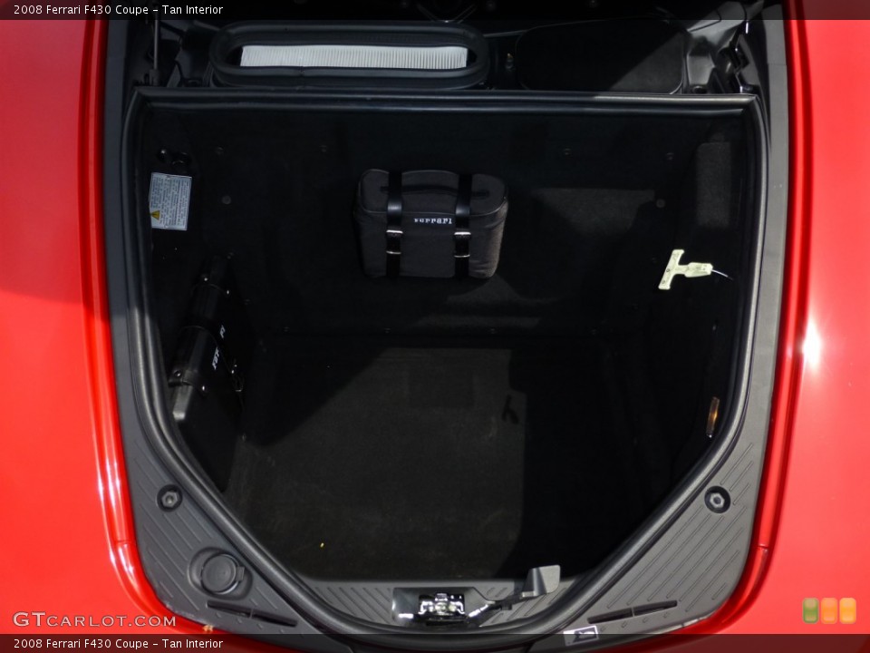 Tan Interior Trunk for the 2008 Ferrari F430 Coupe #93334120
