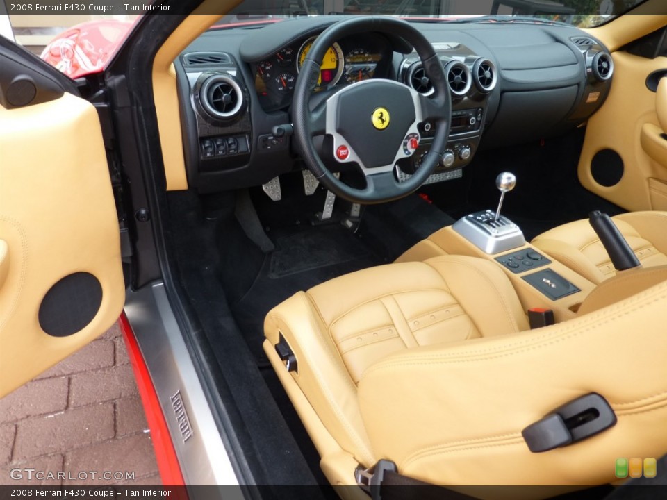 Tan Interior Photo for the 2008 Ferrari F430 Coupe #93334177