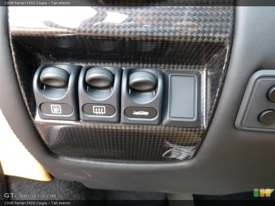 Tan Interior Controls for the 2008 Ferrari F430 Coupe #93334210